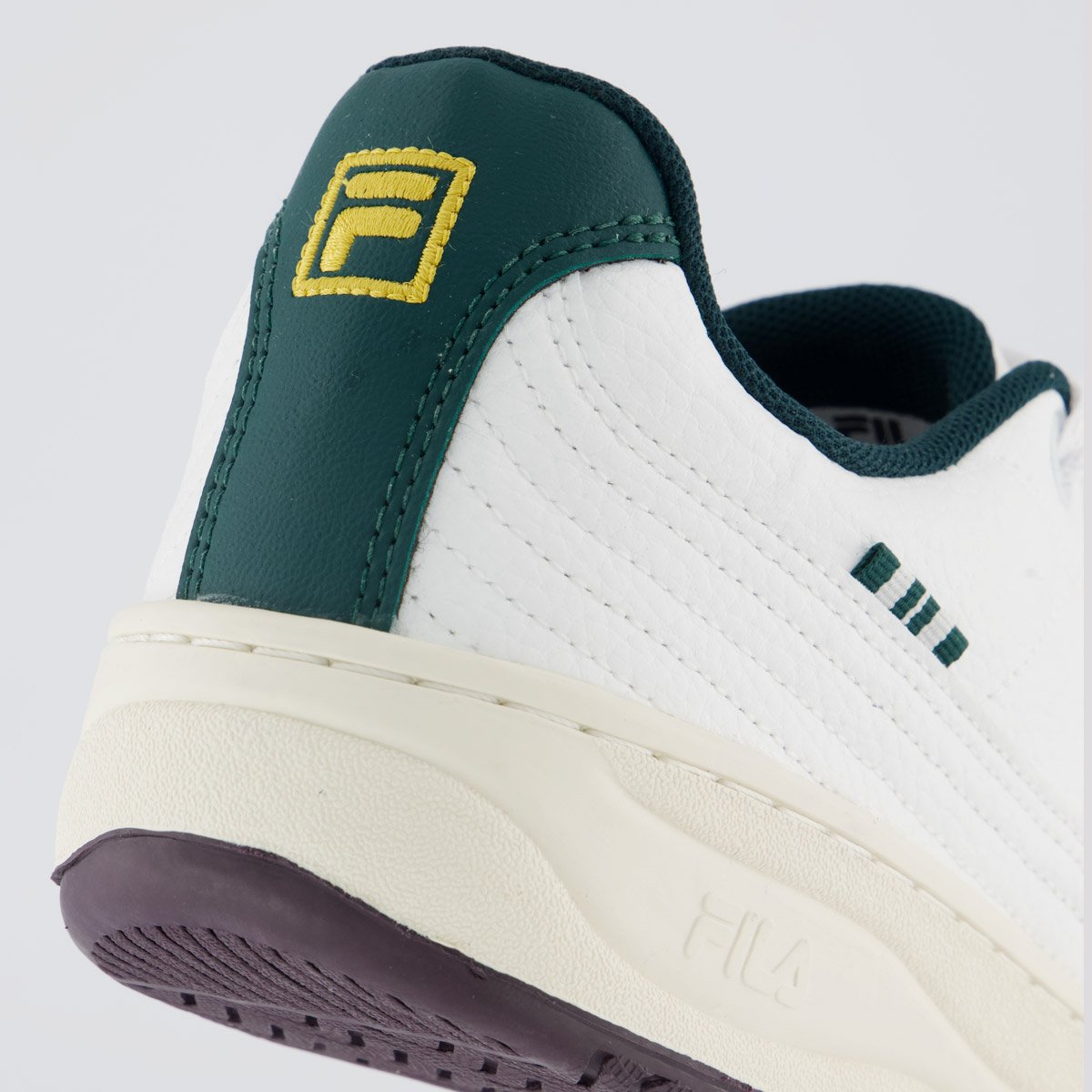 Tenis Fila Clubhouse 99 Branco e Verde Branco 6