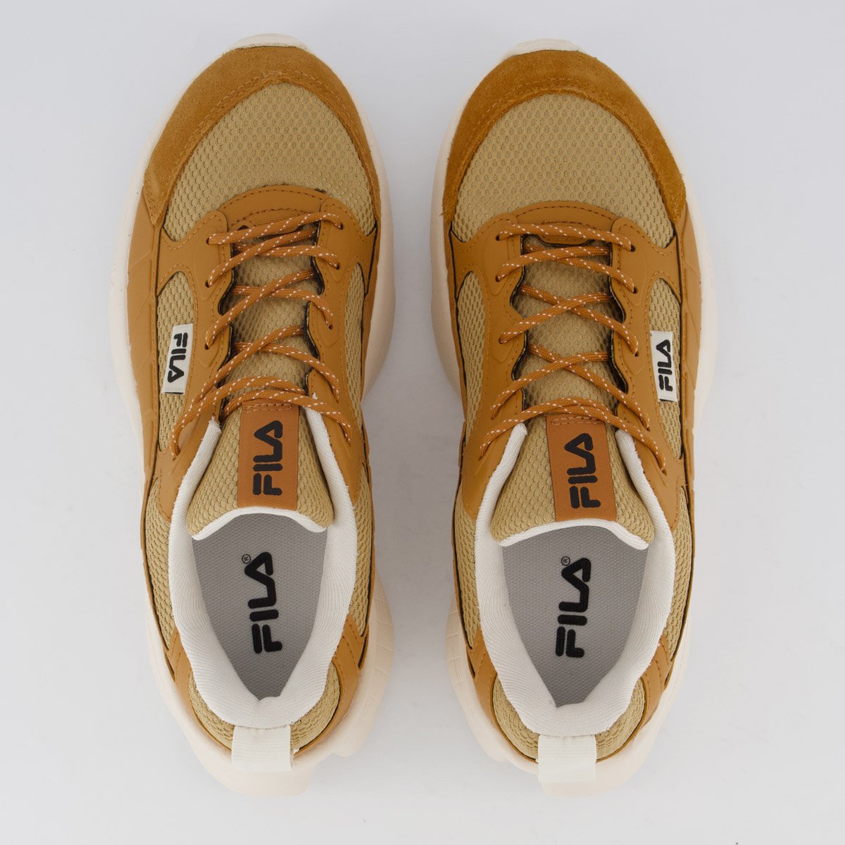 Tenis Fila Destroyer Feminino Marrom e Bege Marrom 4