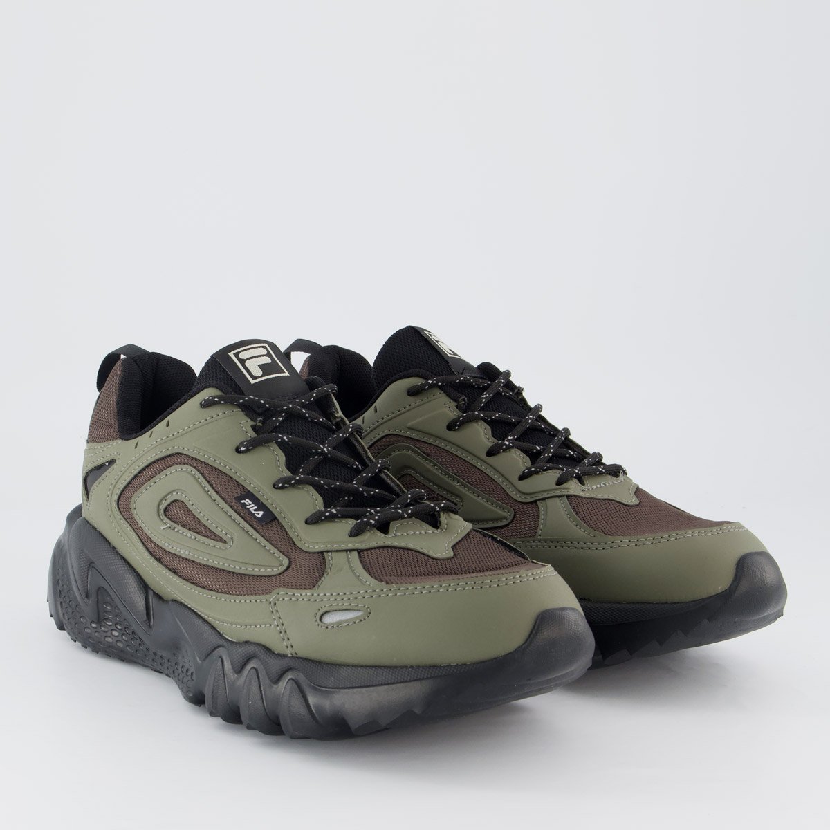 Tênis Fila Venture Tracer Lite Verde e Preto Verde 2
