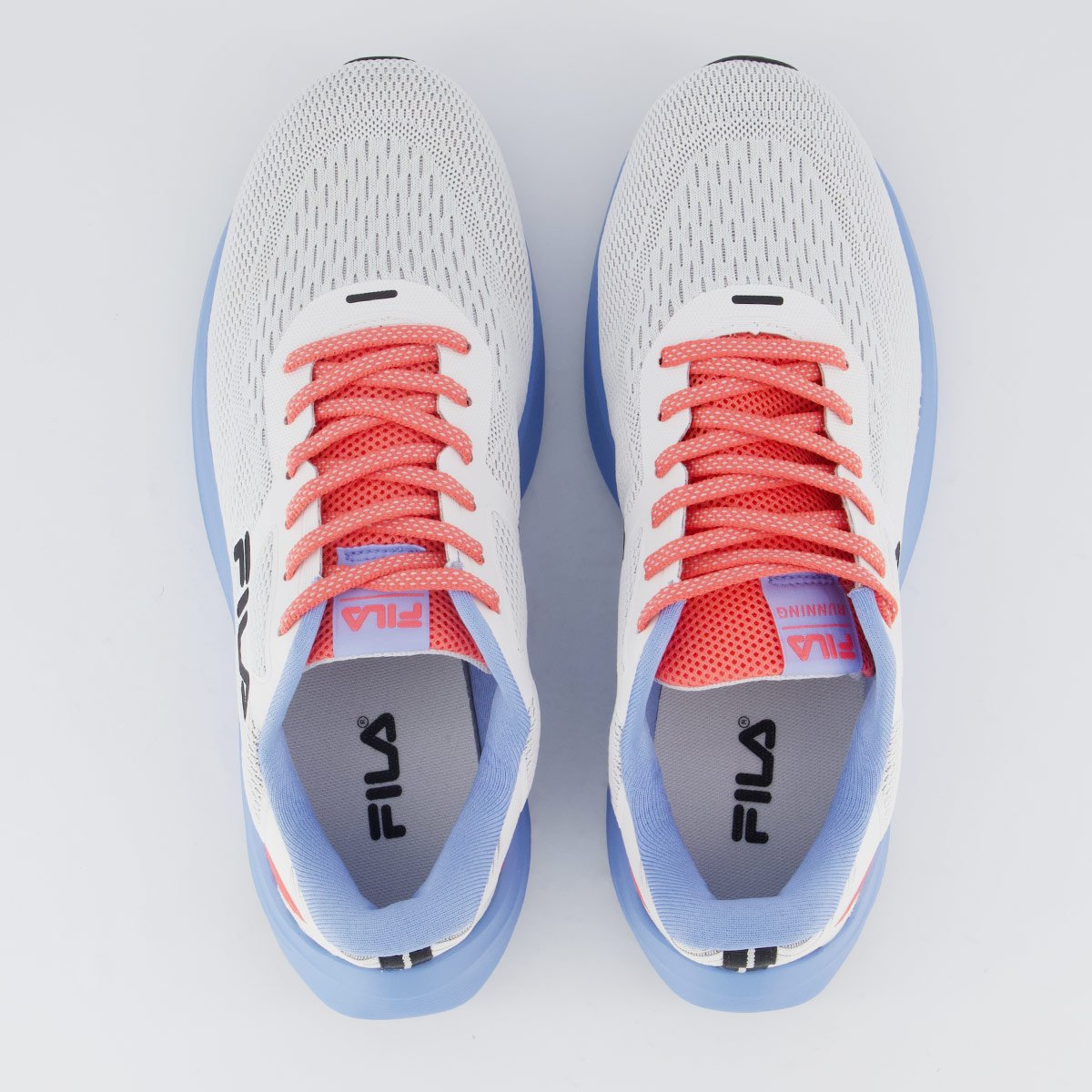 Tenis Fila Fastness Feminino Branco e Azul Branco 4