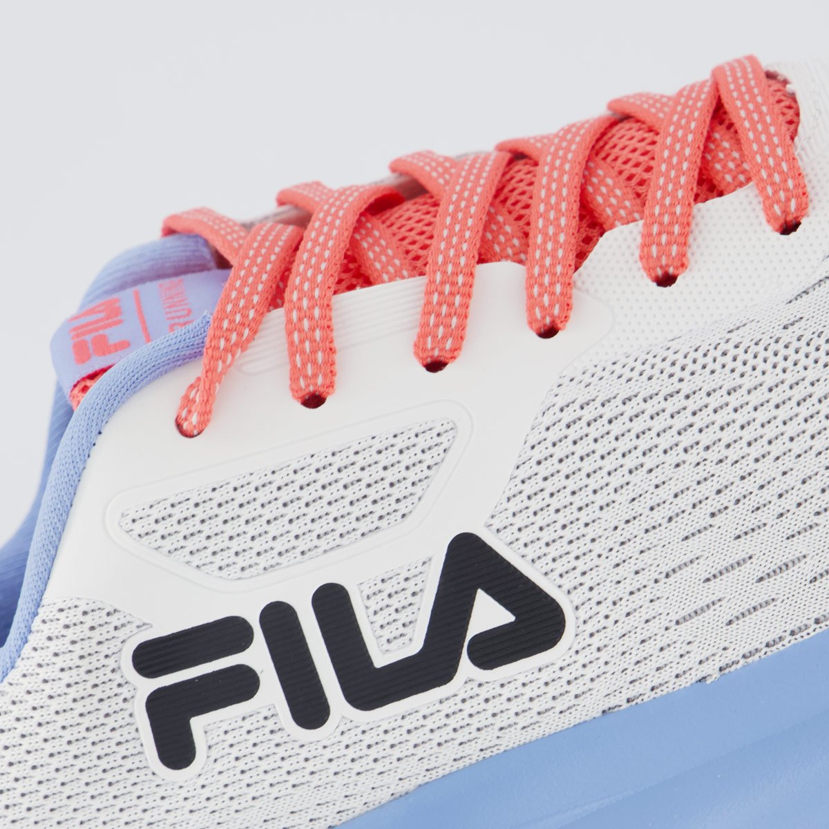Tenis Fila Fastness Feminino Branco e Azul Branco 7