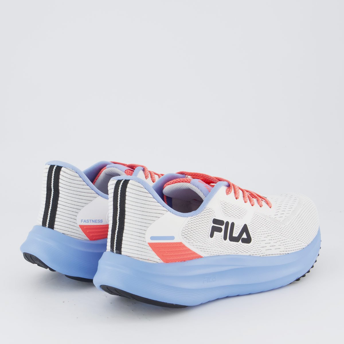 Tenis Fila Fastness Feminino Branco e Azul Branco 3