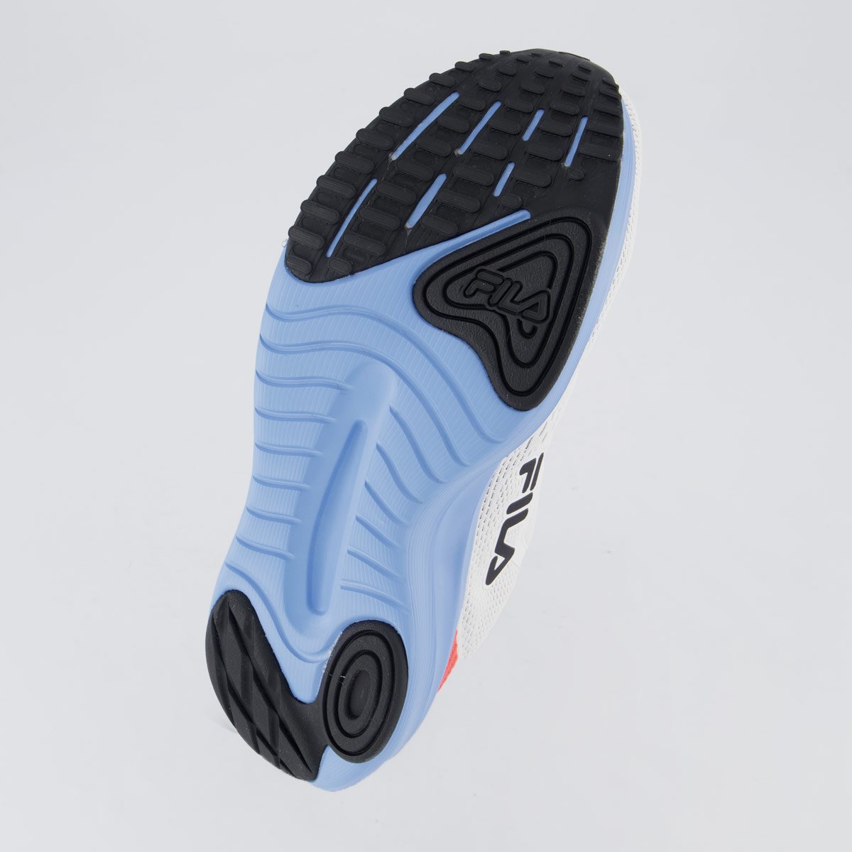 Tenis Fila Fastness Feminino Branco e Azul Branco 5