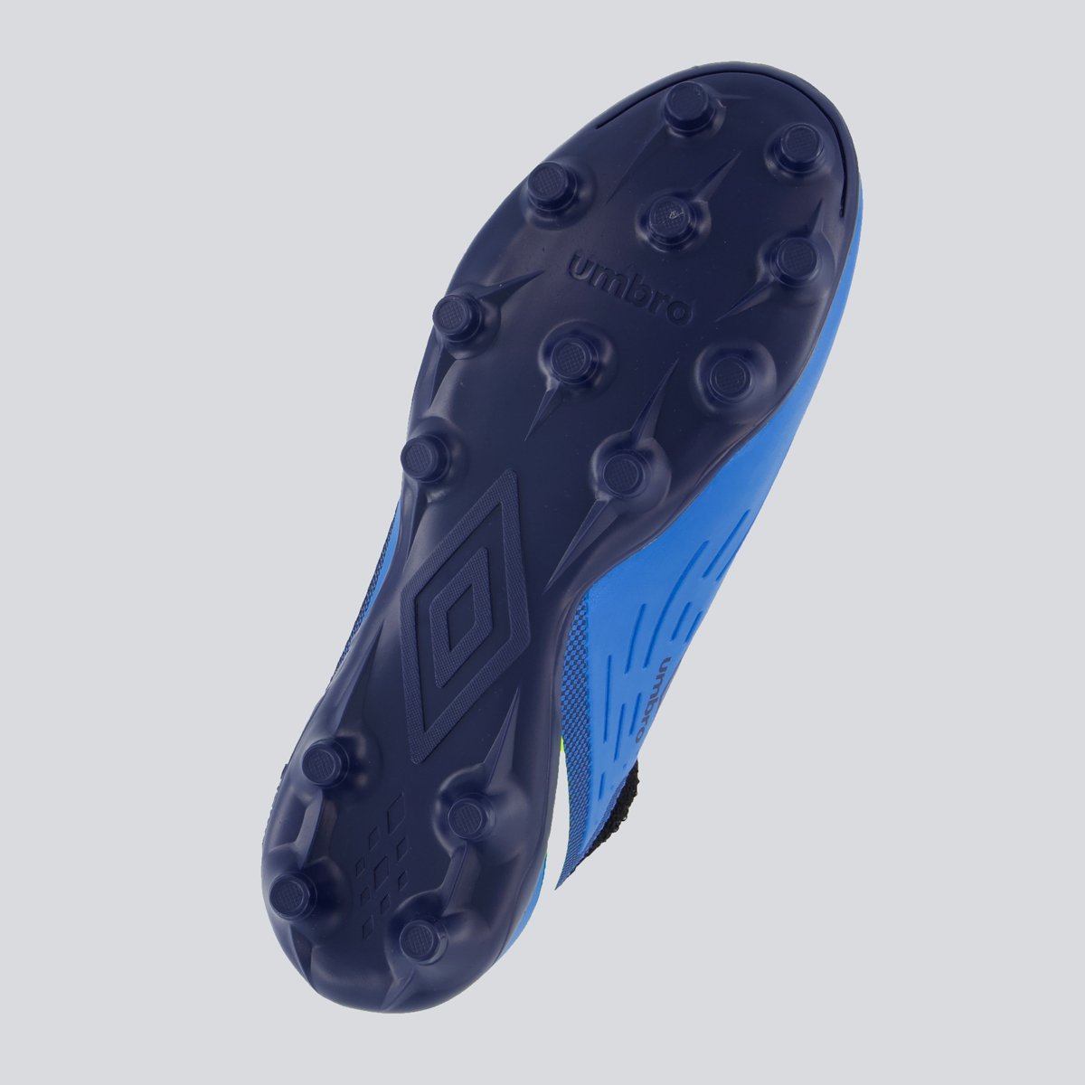 Chuteira Umbro Ux Campo Juvenil Azul e Branca Azul 5