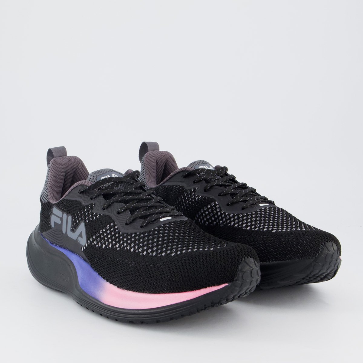 Tenis Fila Speed Lite Feminino Preto Preto 2