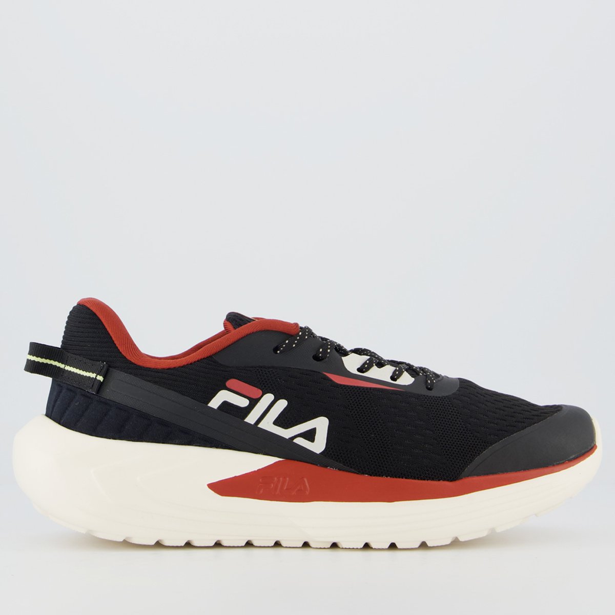 Tenis Fila Diffusion Preto e Bege