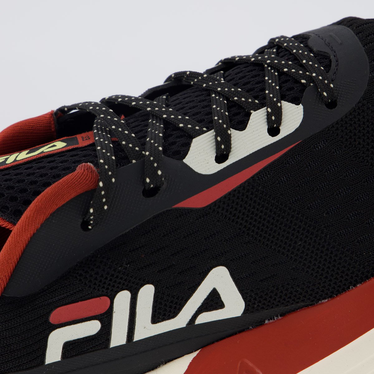 Tenis Fila Diffusion Preto e Bege Preto 7