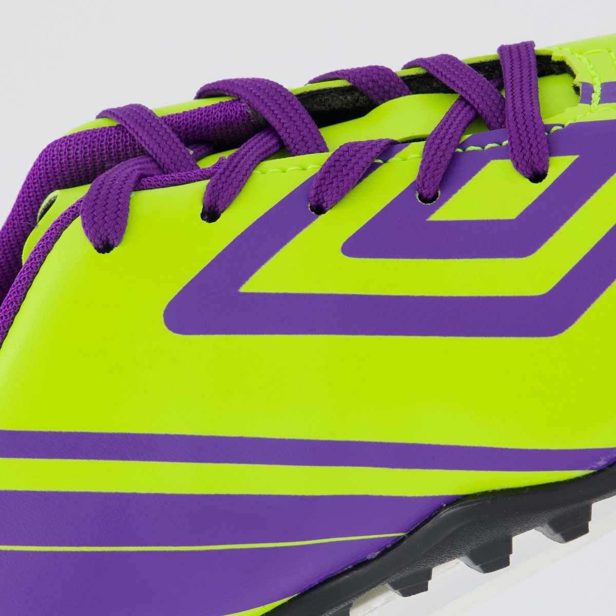 Chuteira Umbro Kick Society Juvenil Verde e Roxa Verde/Roxo 7