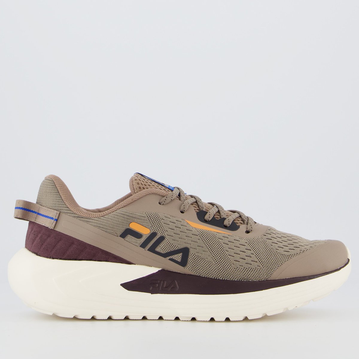 Tenis Fila Diffusion Marrom e Azul