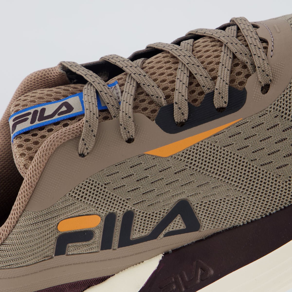 Tenis Fila Diffusion Marrom e Azul Marrom 7