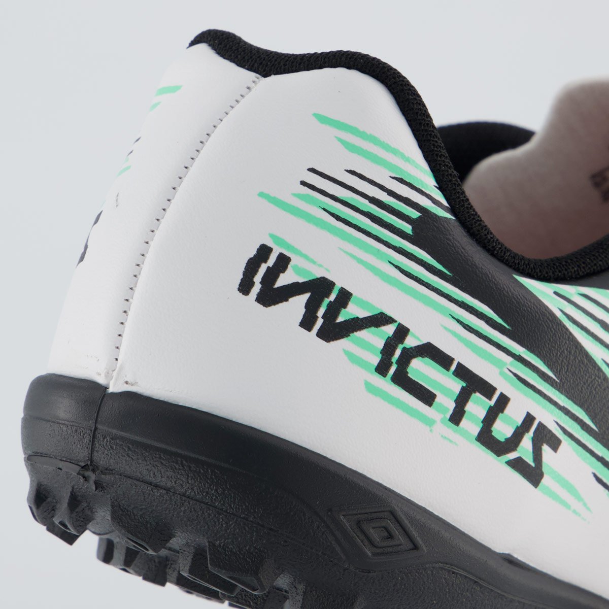 Chuteira Umbro Invictus Society Juvenil Branca e Preta Branco 6