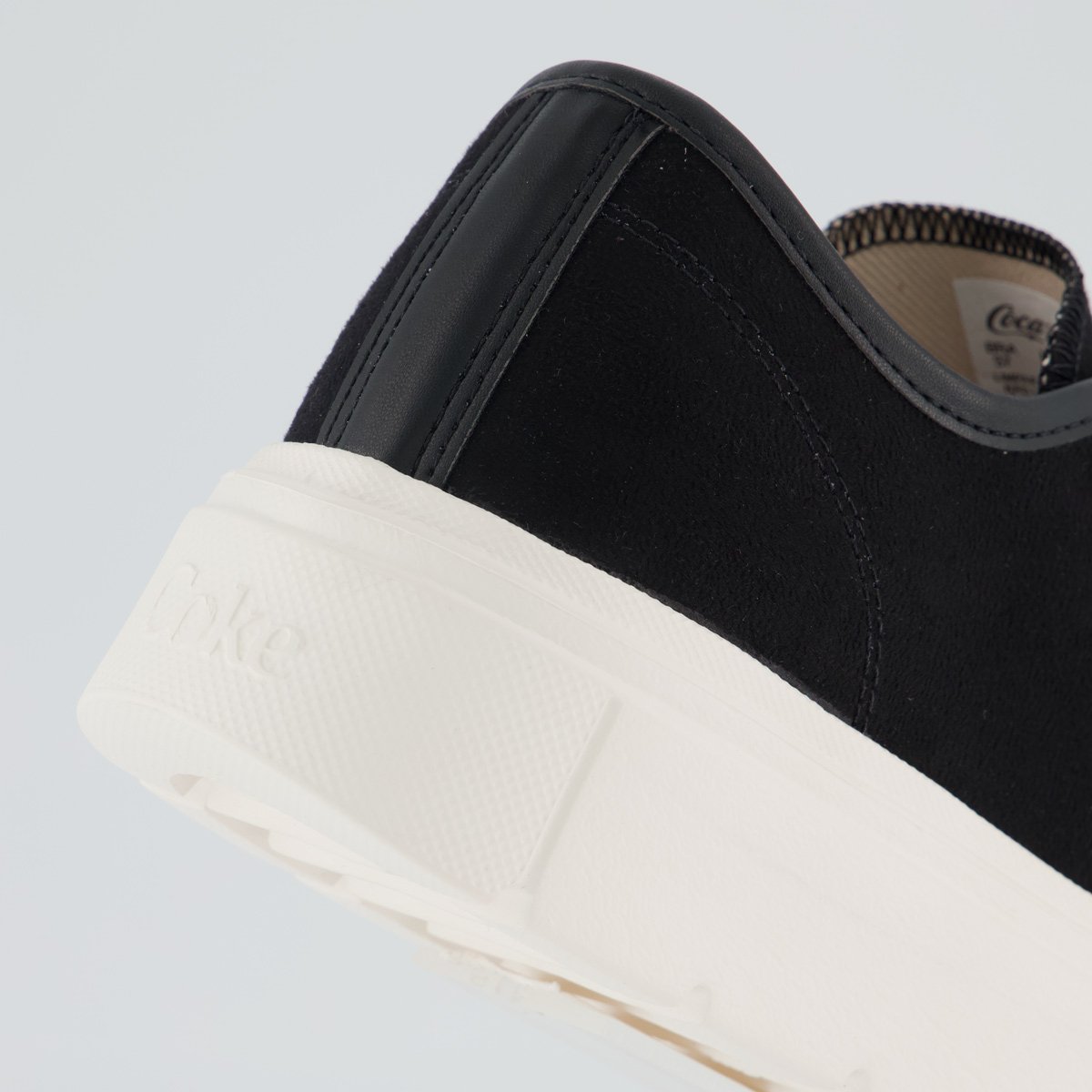 Tênis Coca Cola Harmony Class Suede Feminino Preto Preto 6