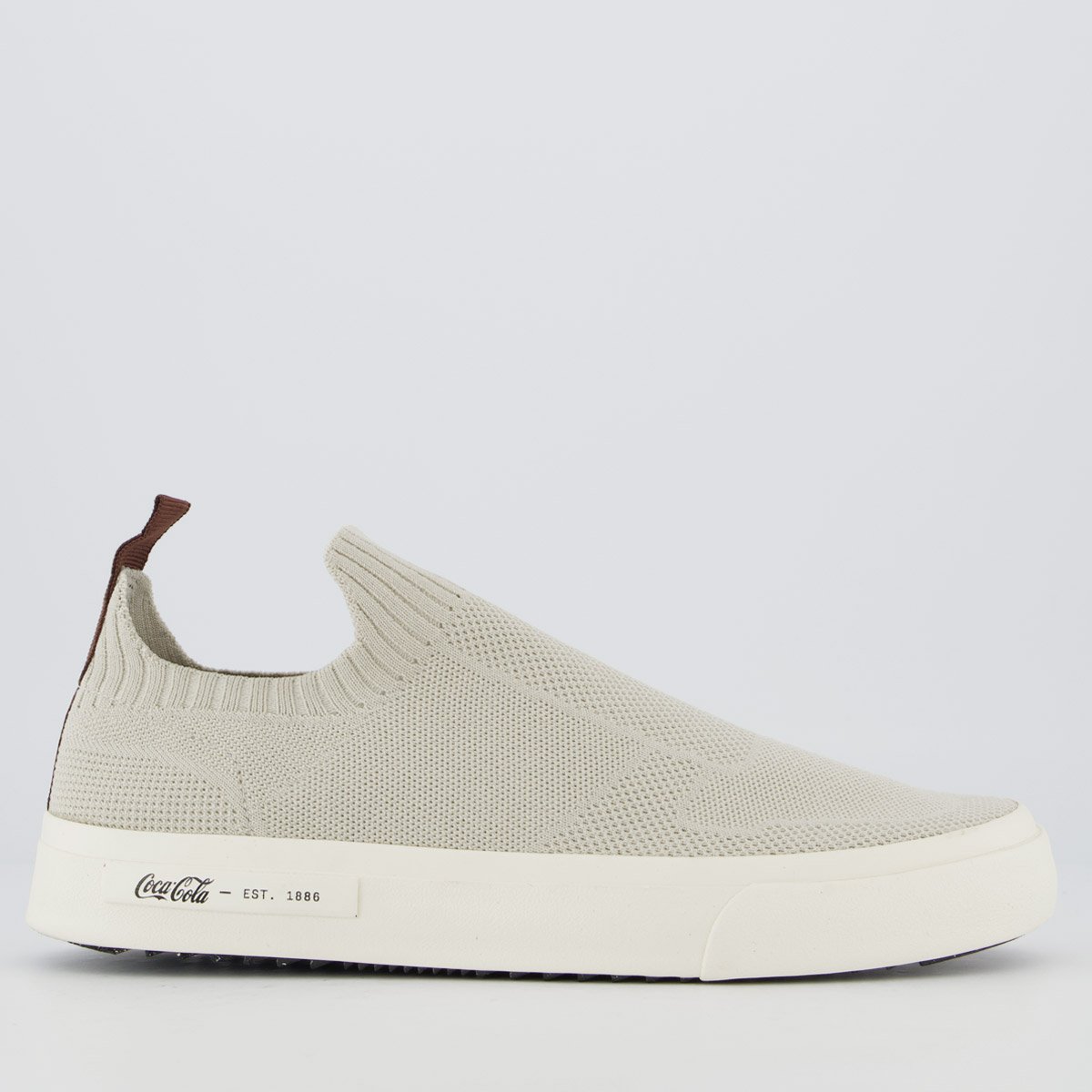 Tênis Coca Cola Stamp Chronos 2.0 Bege