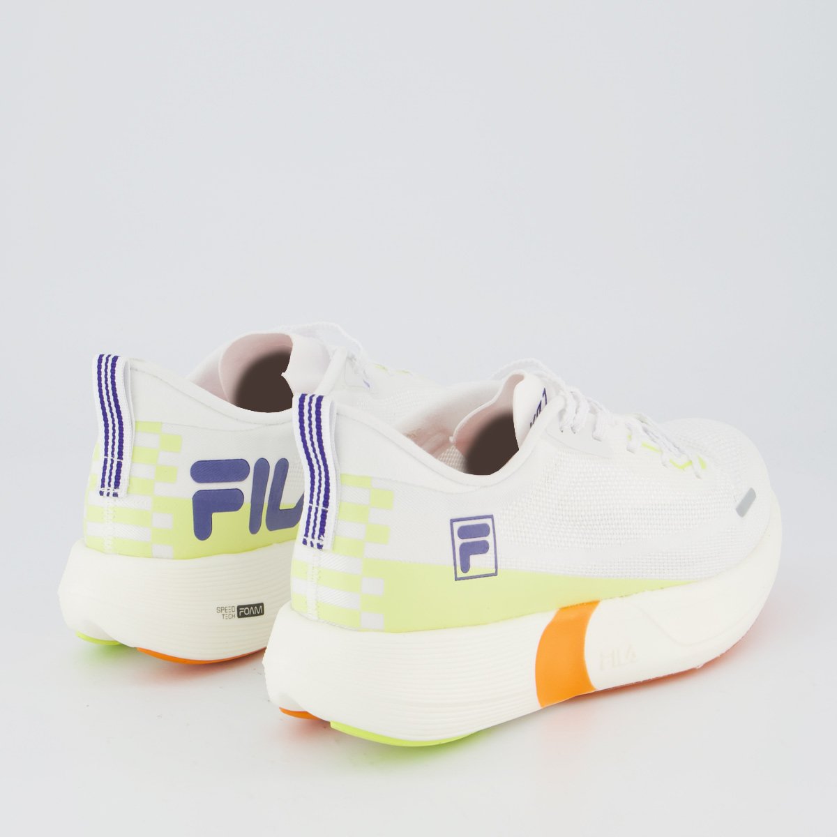 Tenis Fila Kr7 Pro Speed Tech Feminino Branco e Verde Branco 3