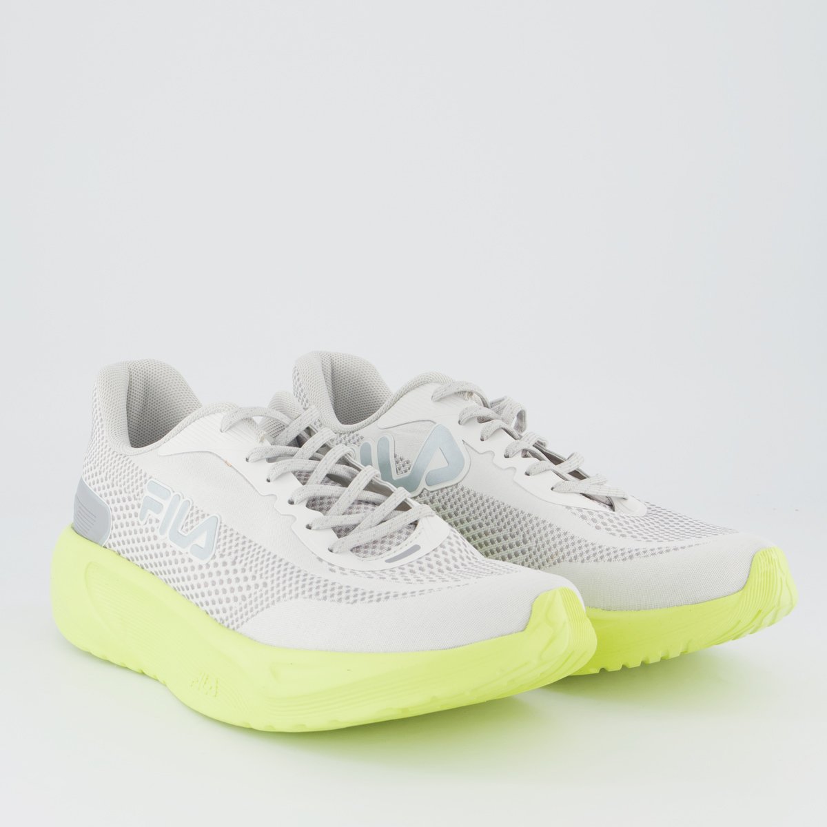 Tenis Fila Spry Cinza e Verde Cinza 2