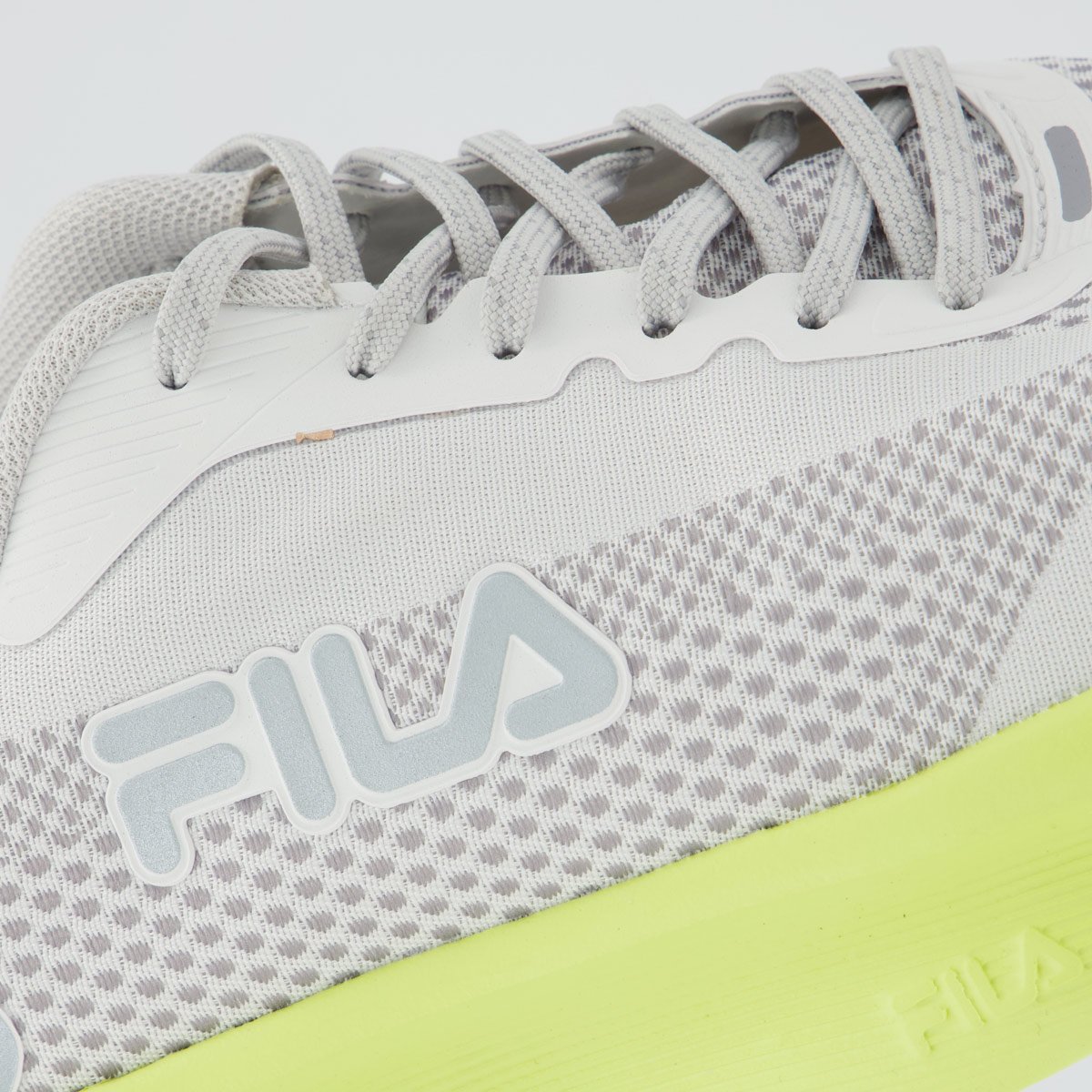 Tenis Fila Spry Cinza e Verde Cinza 7