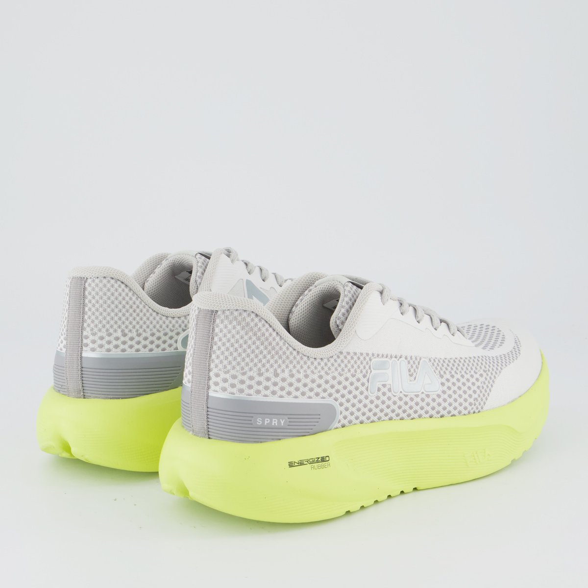 Tenis Fila Spry Feminino Cinza e Verde Cinza 3