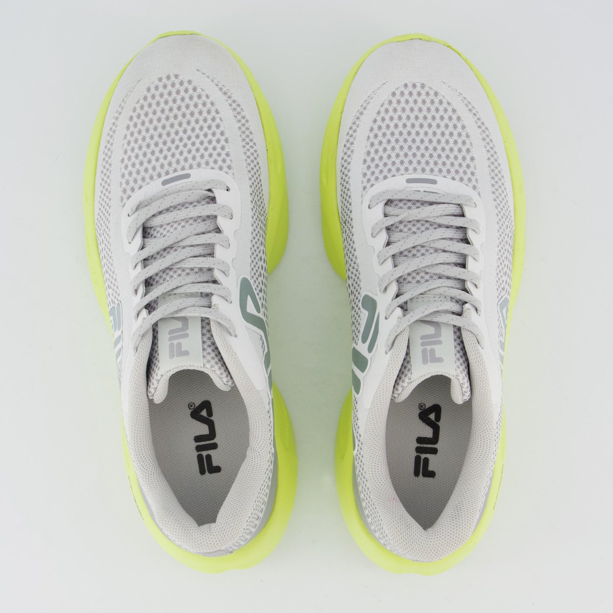 Tenis Fila Spry Feminino Cinza e Verde Cinza 4