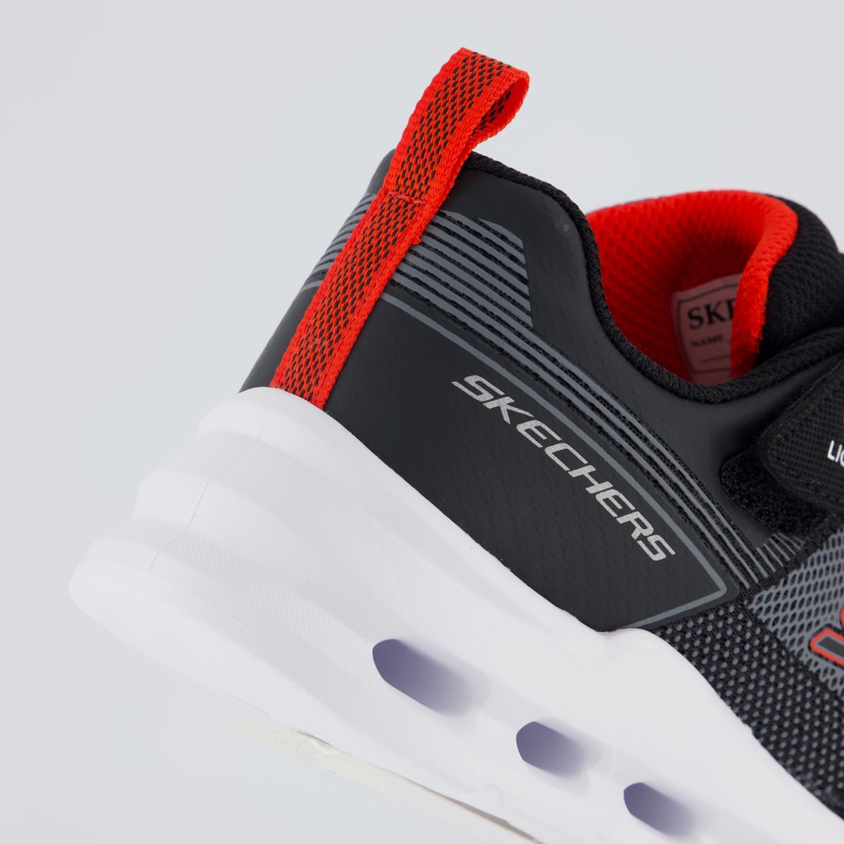 Tênis Skechers Light Glide-Step Infantil Preto Preto 6