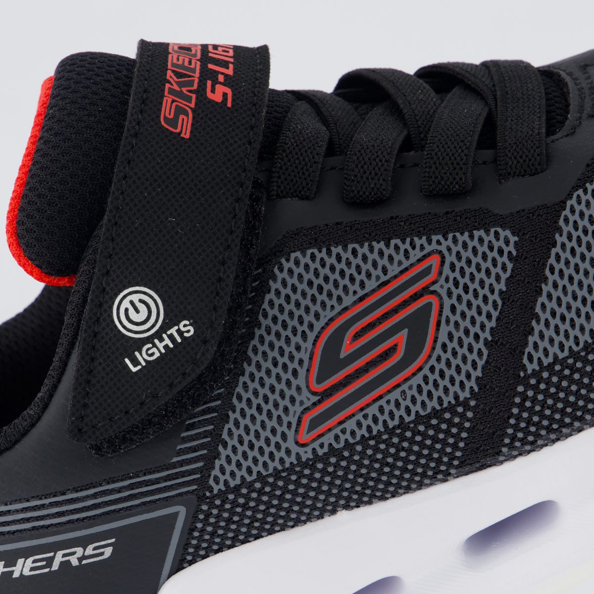 Tênis Skechers Light Glide-Step Infantil Preto Preto 7