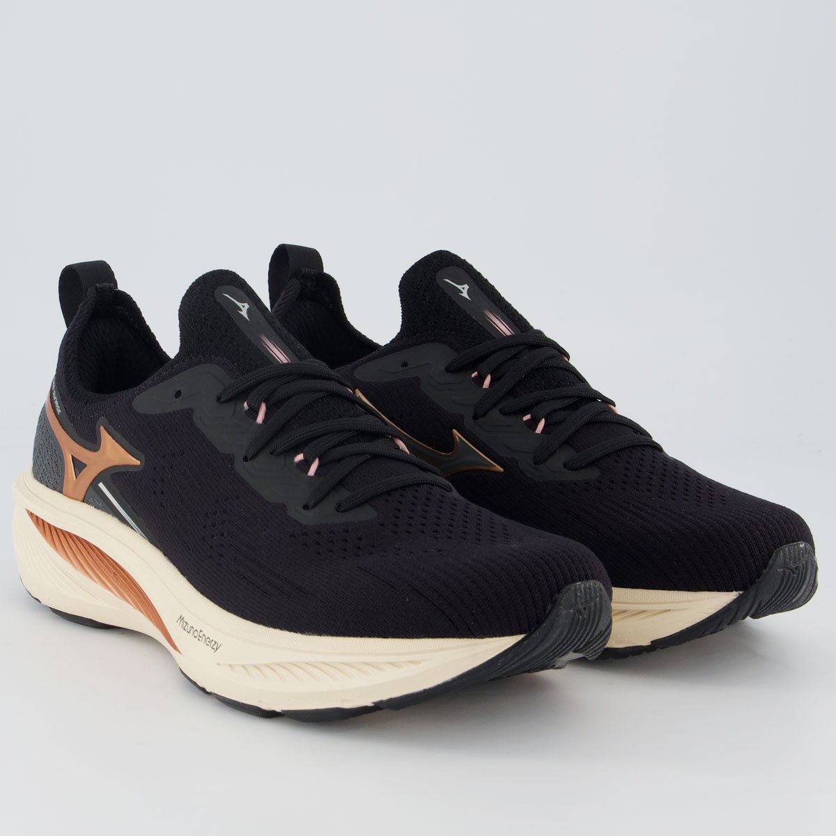 Tênis Mizuno Sunrise Feminino Preto Preto 2