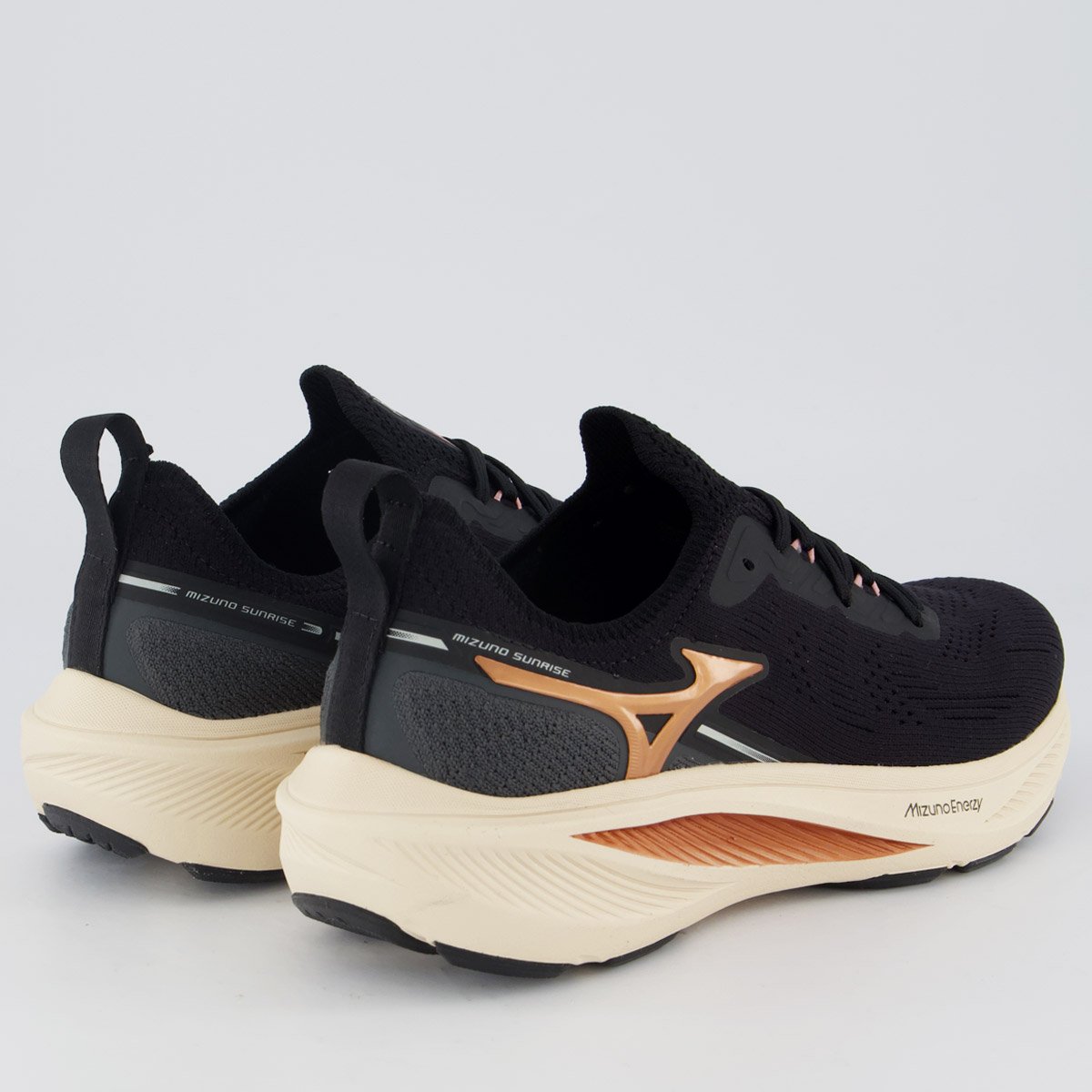 Tênis Mizuno Sunrise Feminino Preto Preto 3