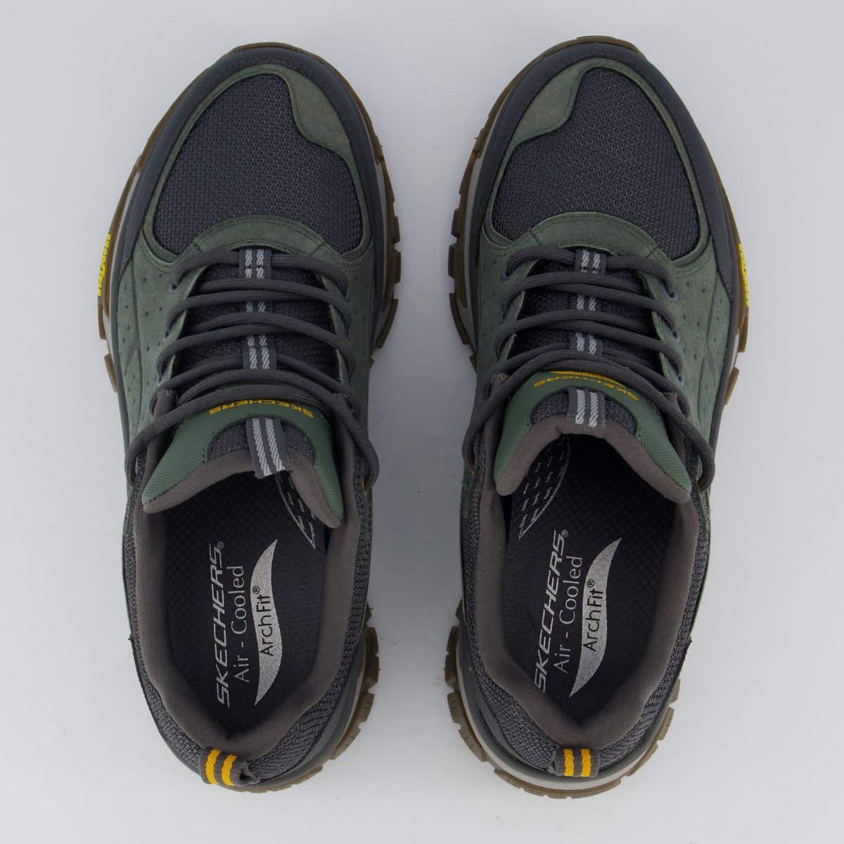 Tênis Skechers Road Walker Arch Fit Verde Verde 4