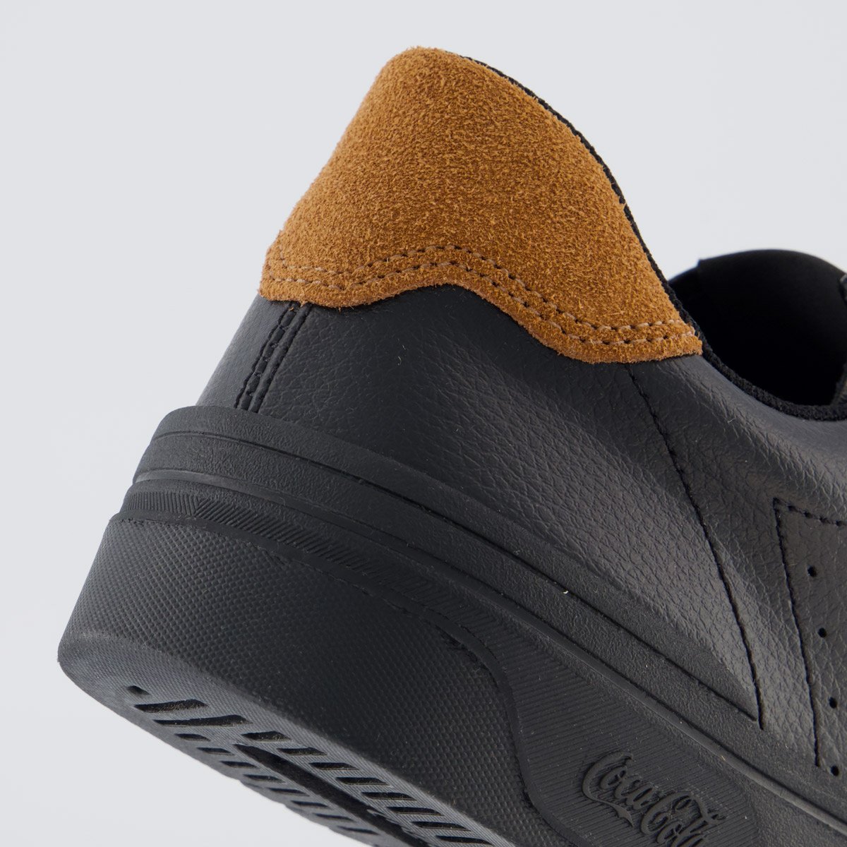 Tênis Coca Cola March Elegance Preto e Caramelo Preto 6