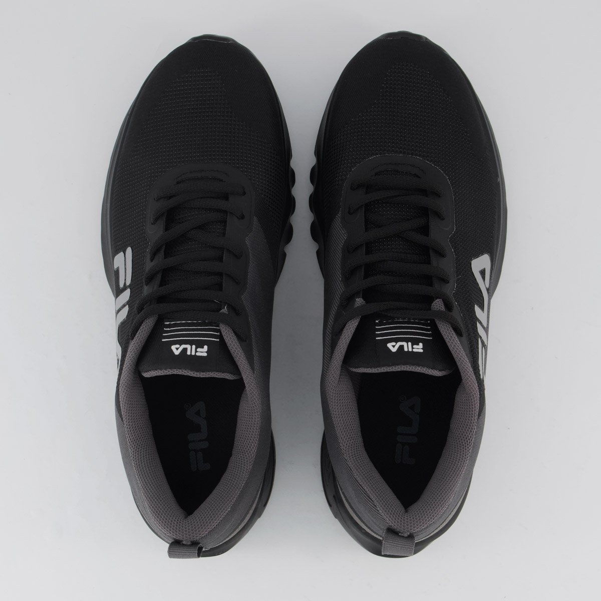 Tenis Fila Vector Preto e Cinza Preto 4