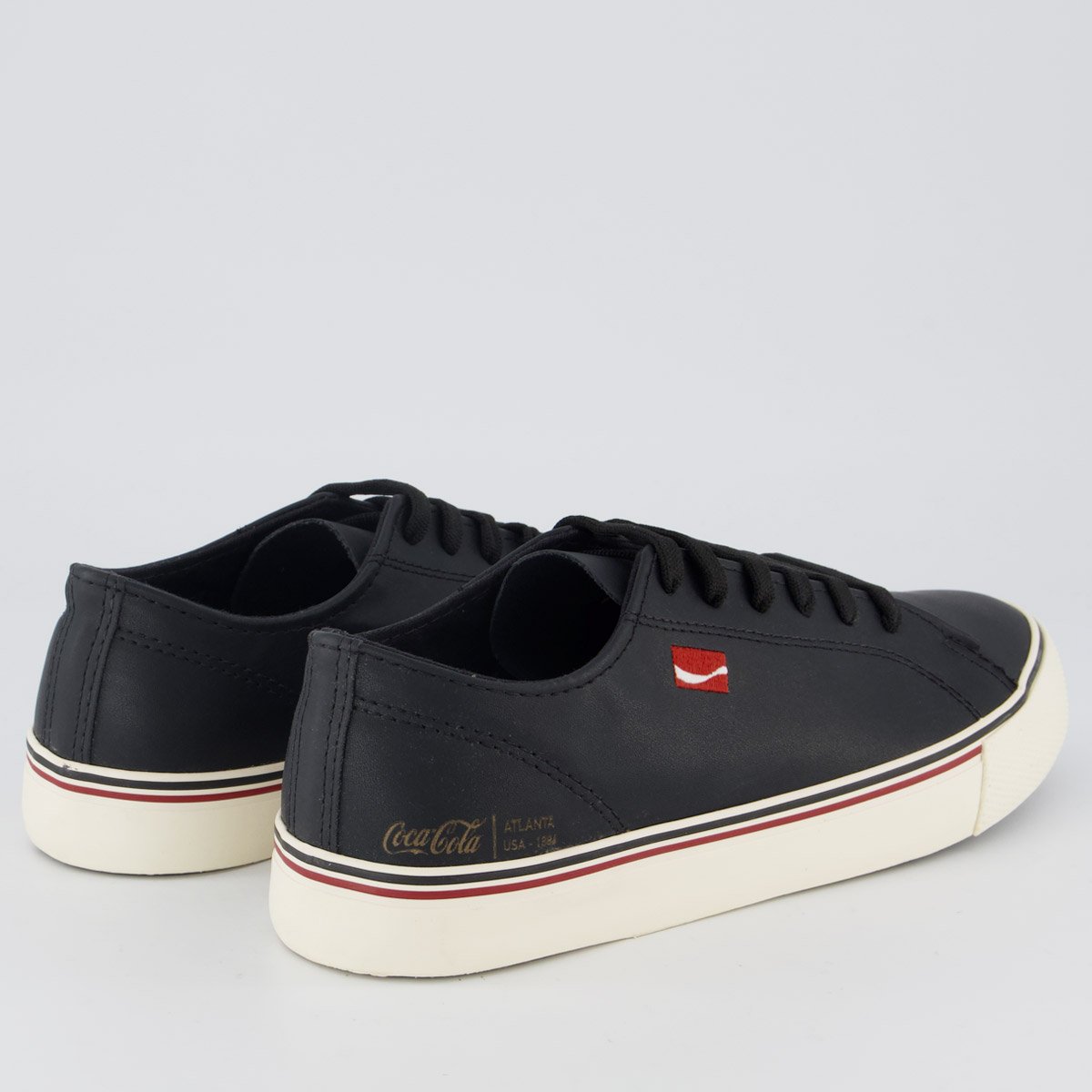 Tênis Coca Cola Plain 2.0 Preto Preto 3