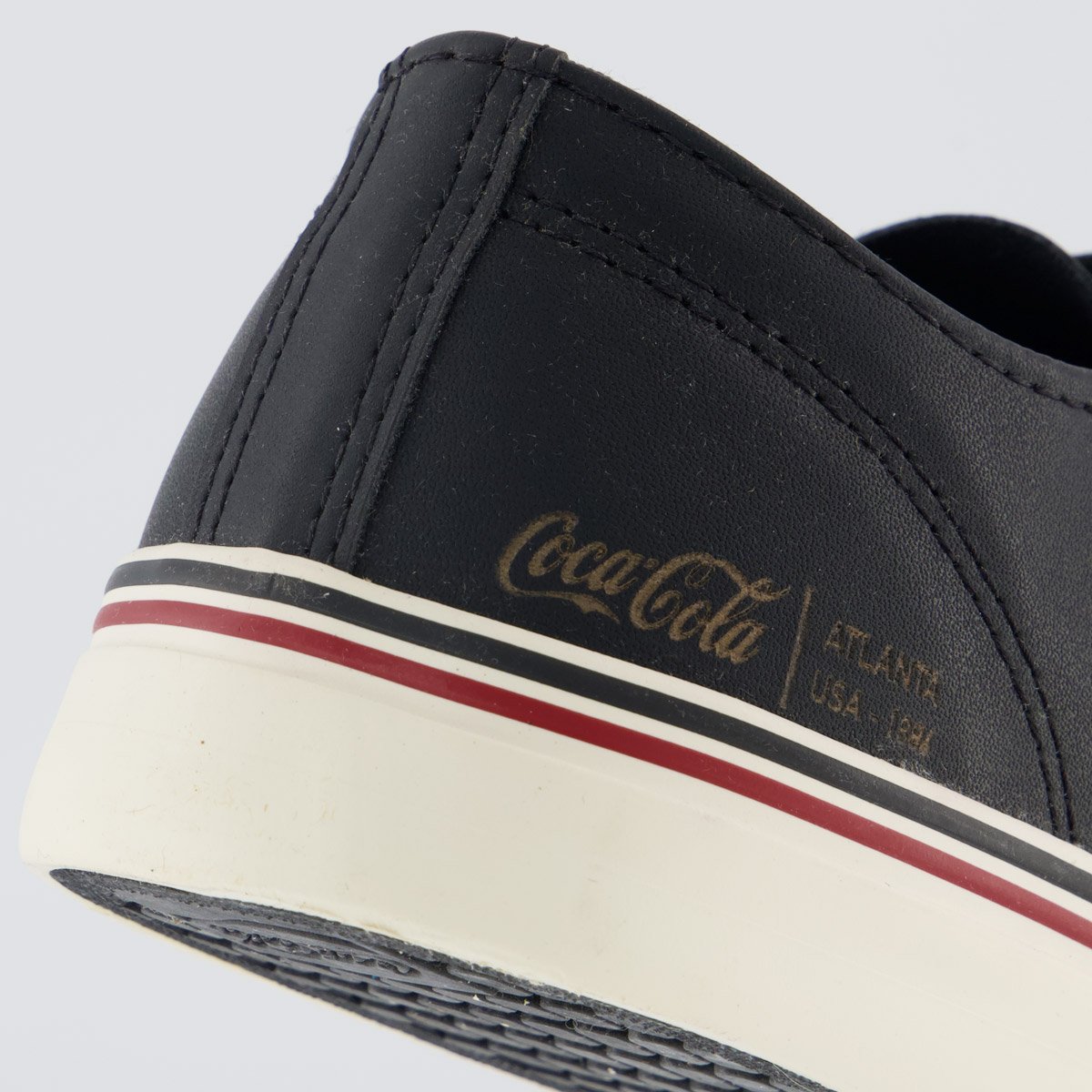 Tênis Coca Cola Plain 2.0 Preto Preto 6