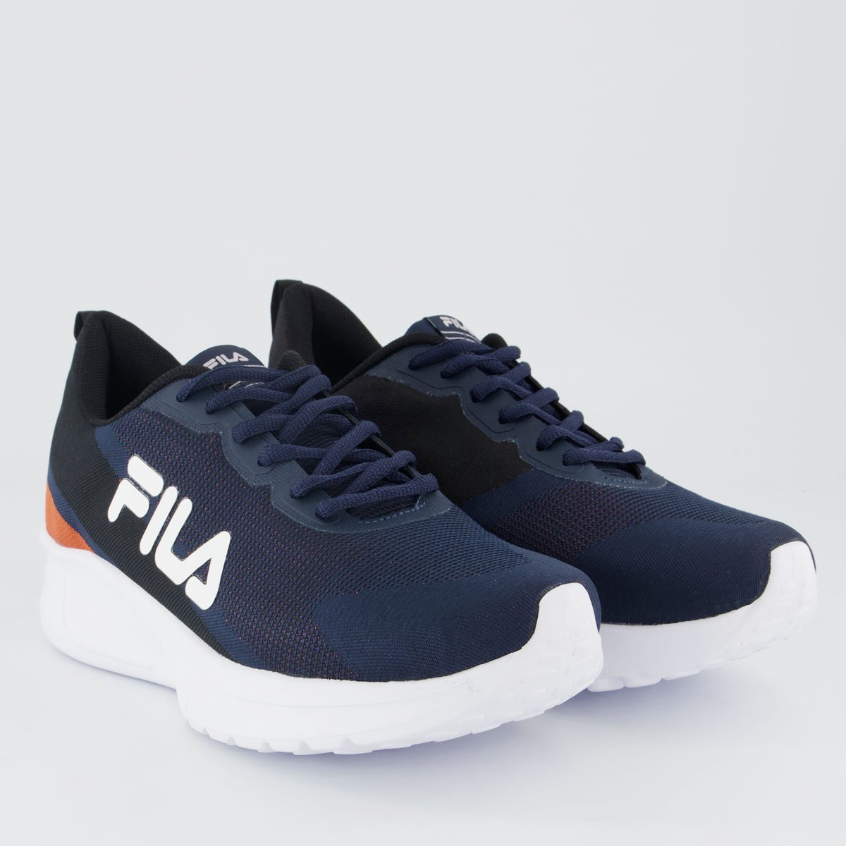 Tenis Fila Vector Marinho e Preto Azul Marinho 2