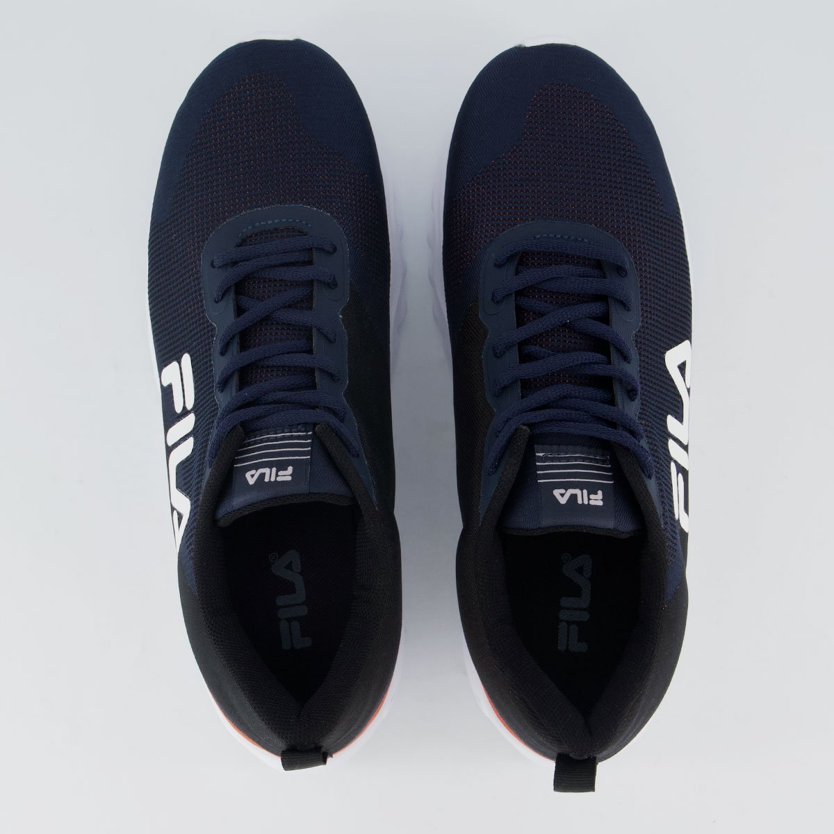 Tenis Fila Vector Marinho e Preto Azul Marinho 4