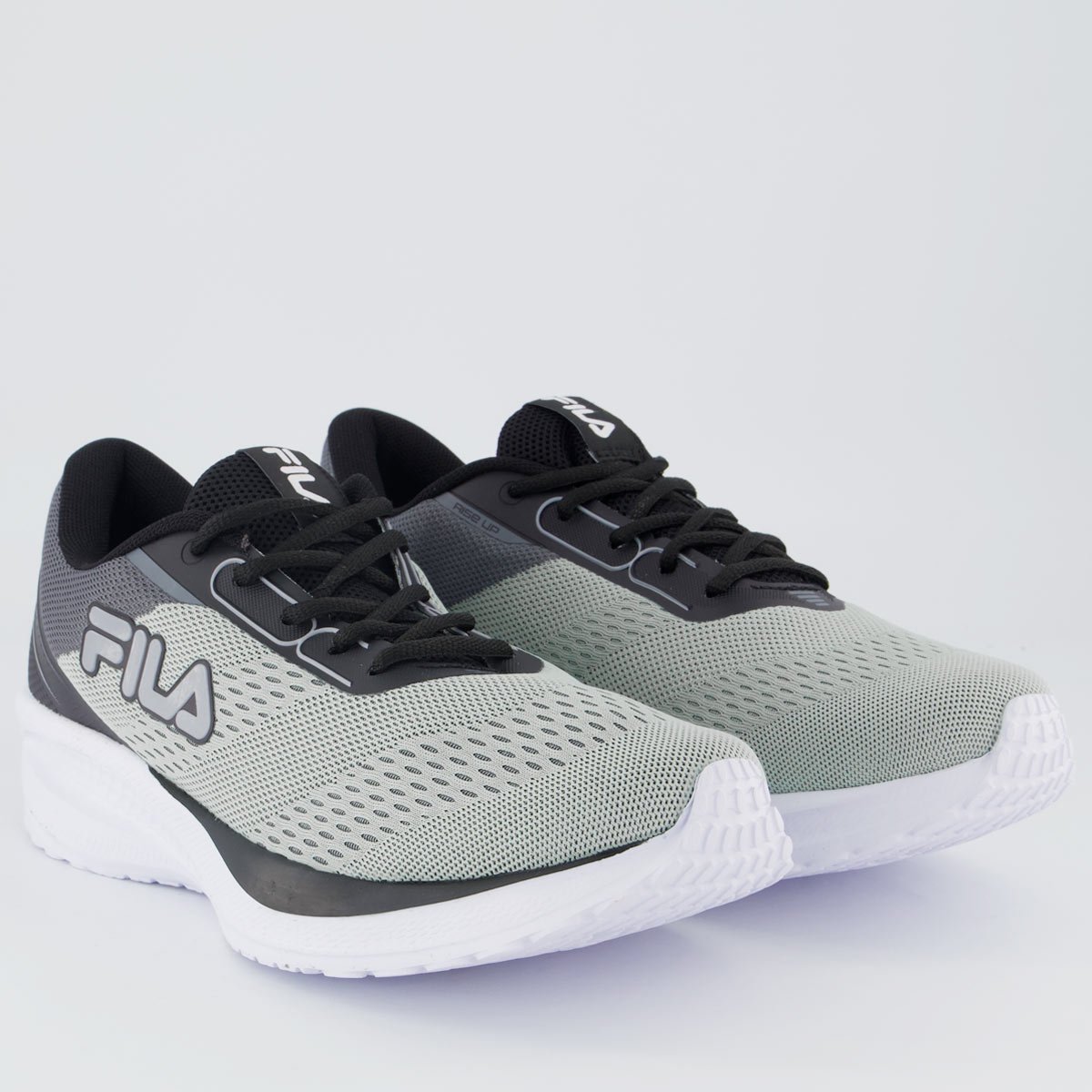 Tenis Fila Rise Up Cinza Cinza 2