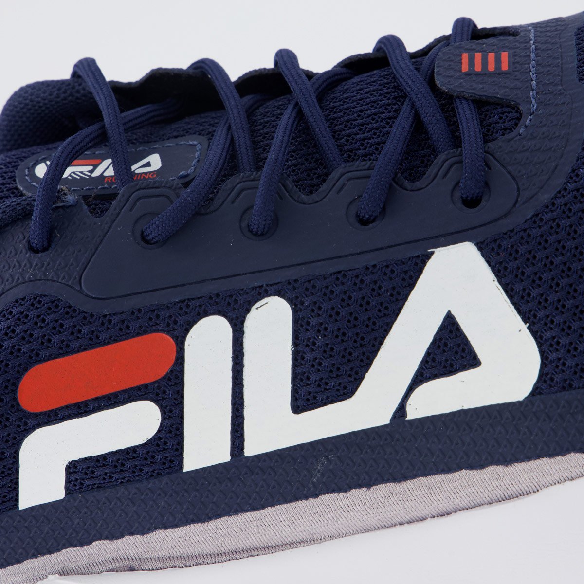 Tenis Fila Progress Lite Marinho e Branco Azul Marinho 7