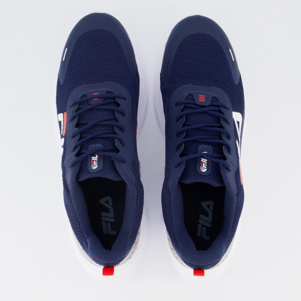 Tenis Fila Progress Lite Marinho e Branco Azul Marinho 4