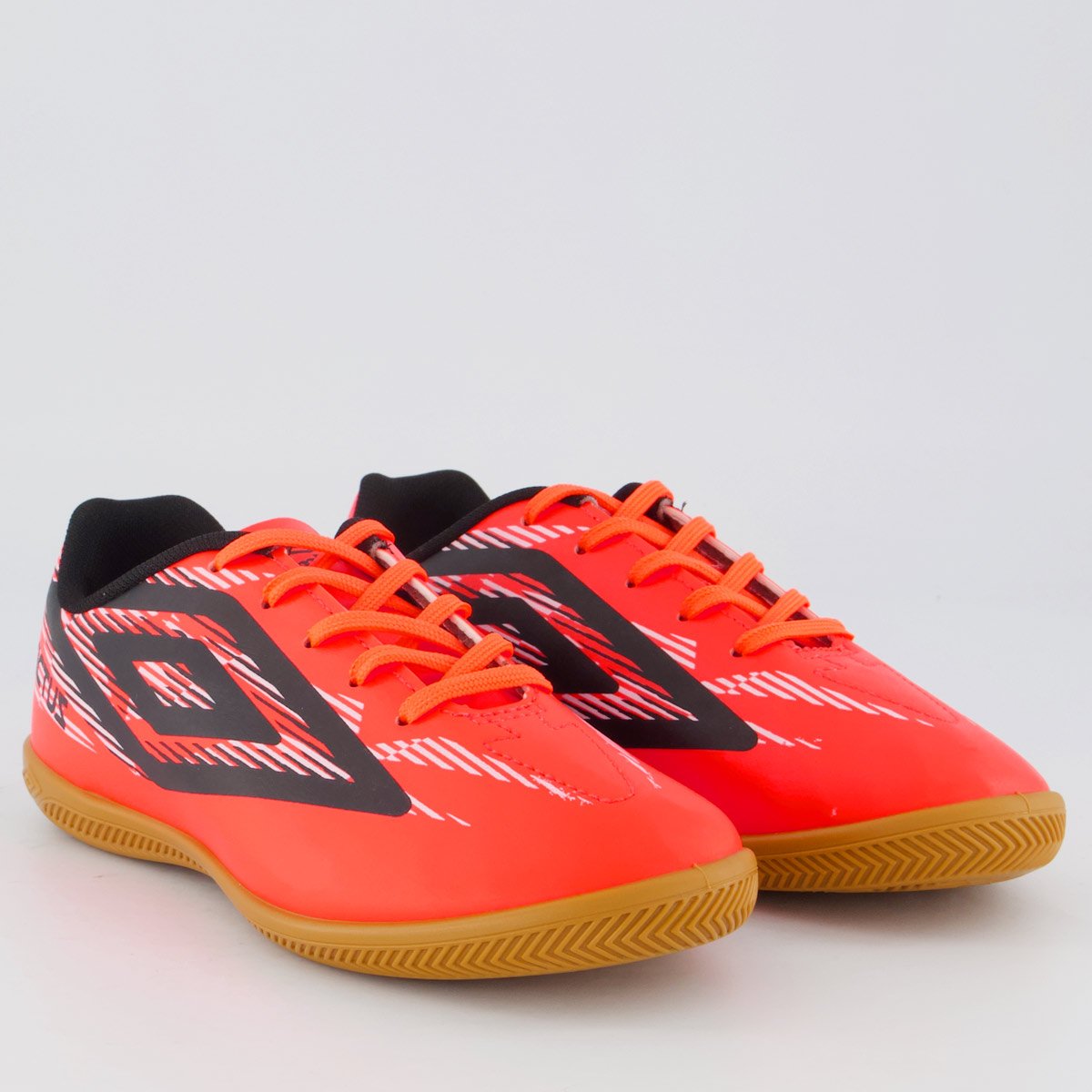 Chuteira Umbro Invictus Futsal Juvenil Laranja Laranja 2