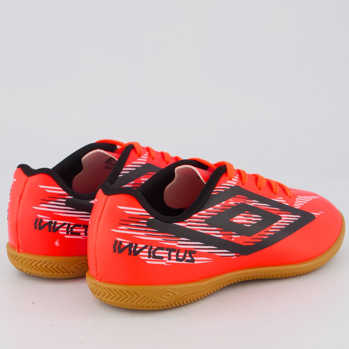 Chuteira Umbro Invictus Futsal Juvenil Laranja Laranja 3