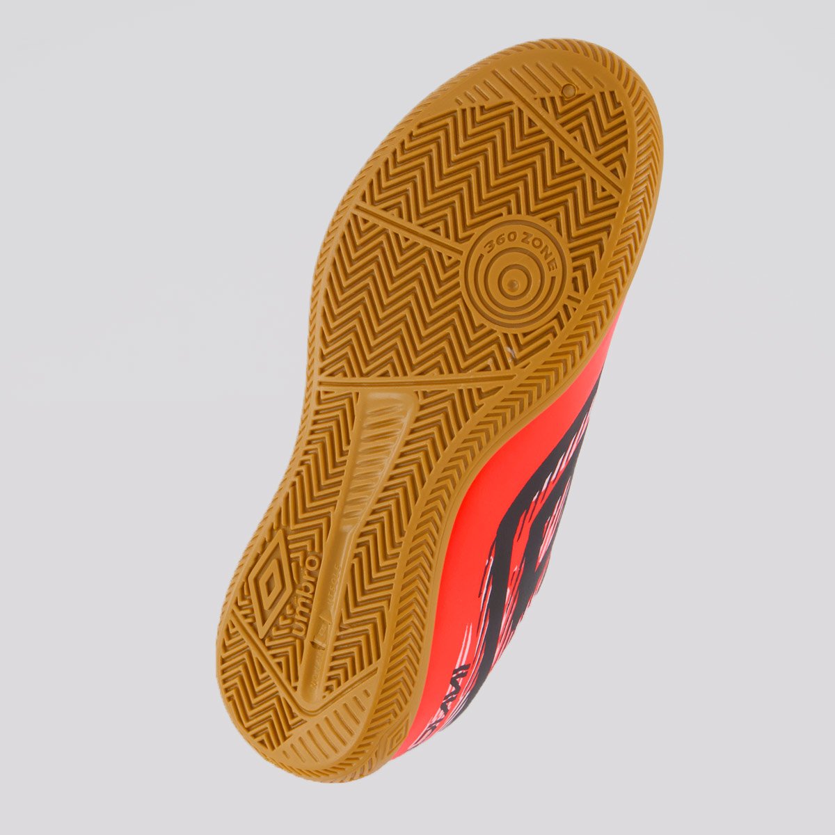 Chuteira Umbro Invictus Futsal Juvenil Laranja Laranja 5