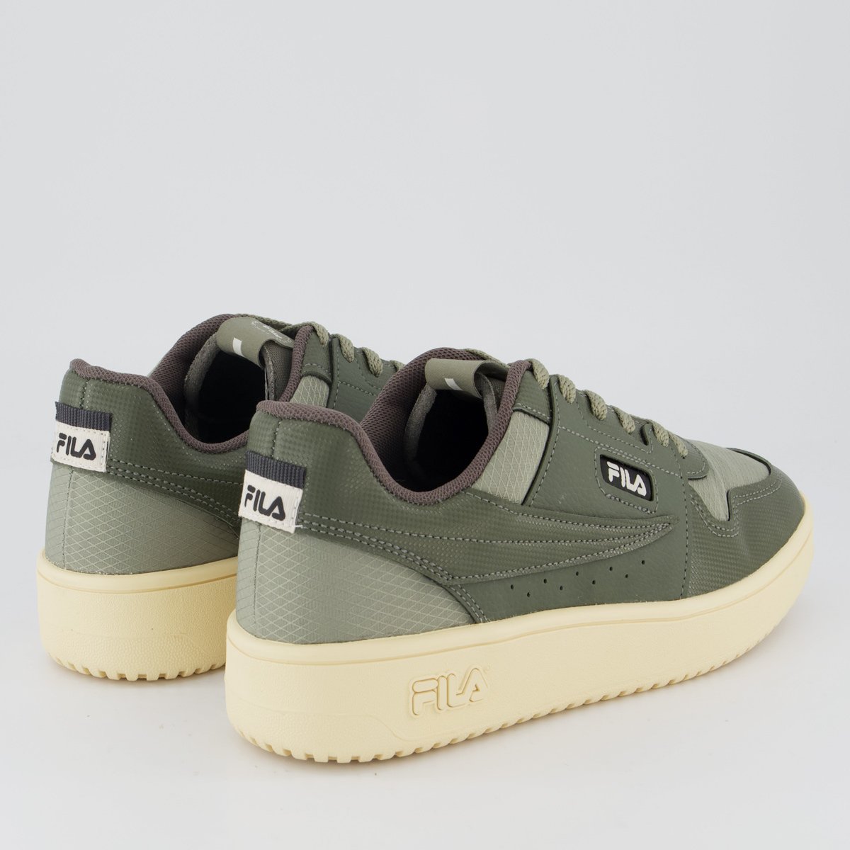 Tenis Fila Acd Classic Verde e Bege Verde 3