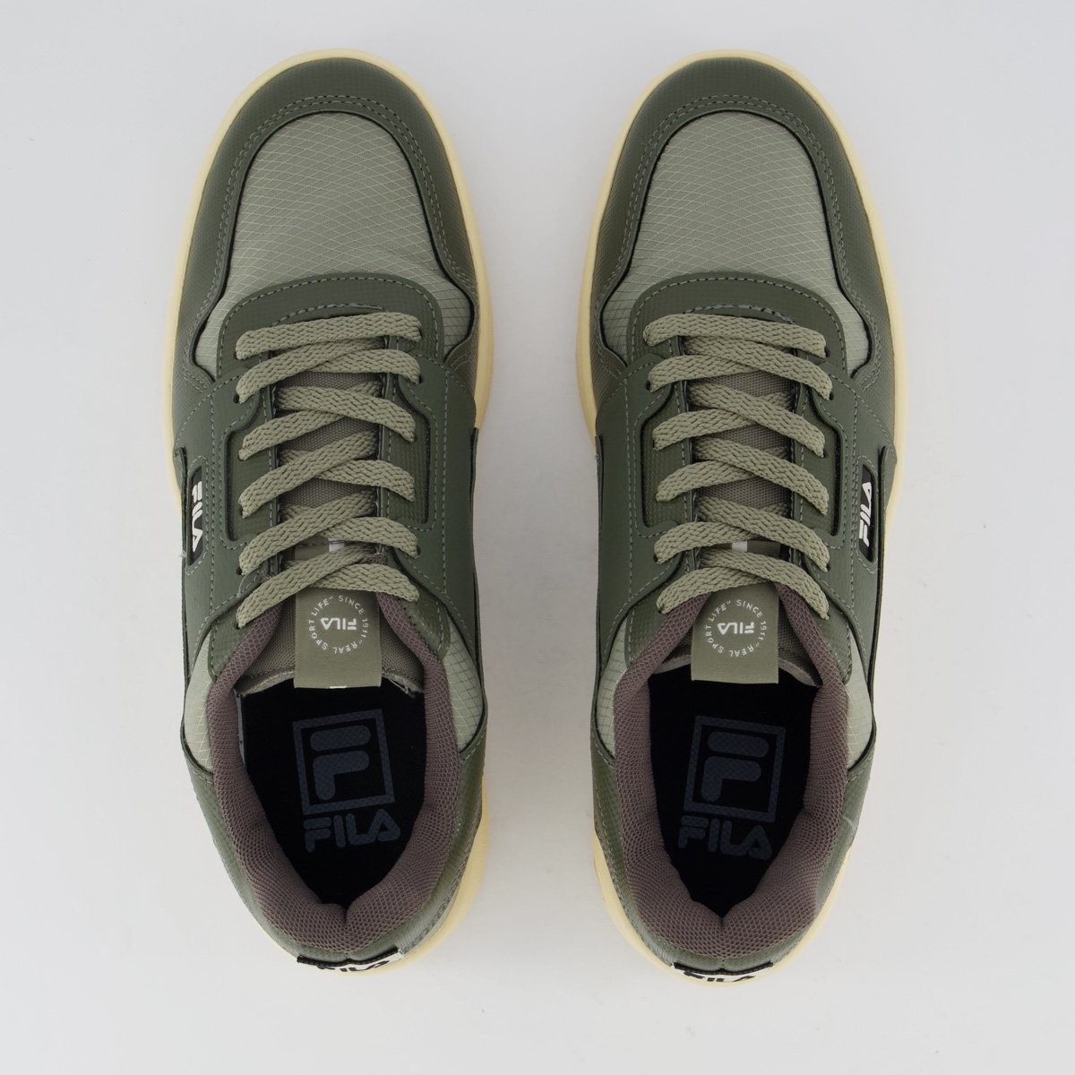 Tenis Fila Acd Classic Verde e Bege Verde 4