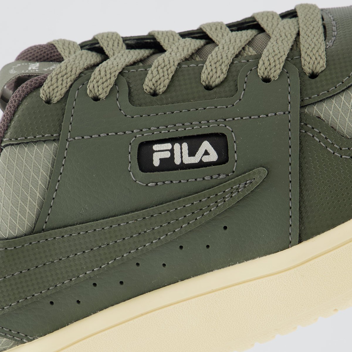 Tenis Fila Acd Classic Verde e Bege Verde 7