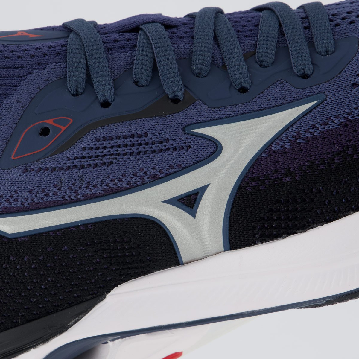 Tênis Mizuno Wave Mirai 8 Preto Preto/Azul 7