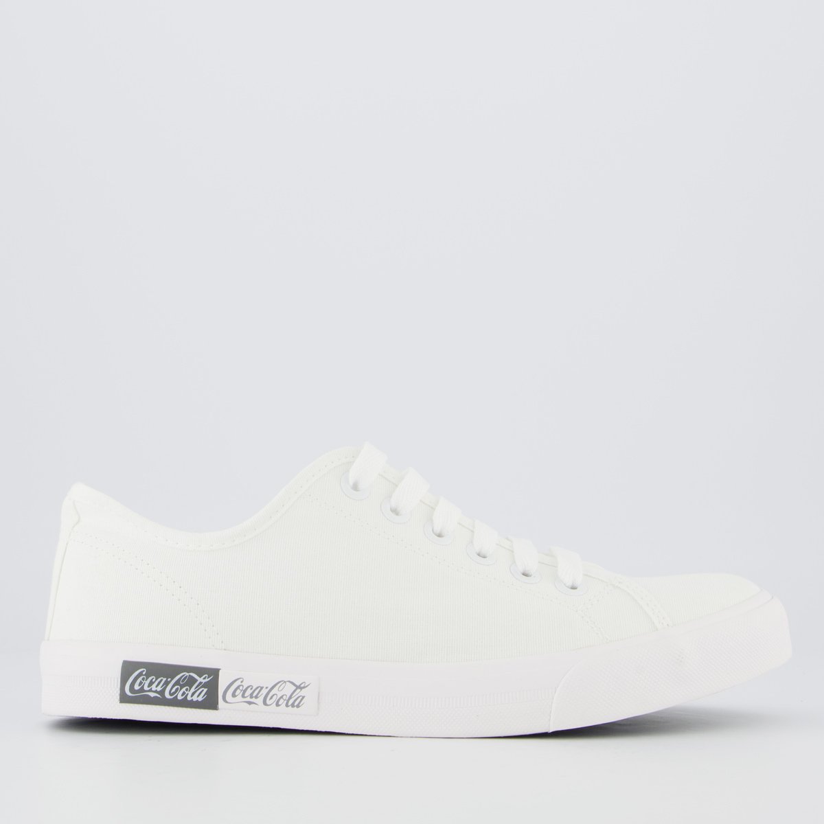 Tênis Coca Cola Blend Classic Branco e Grafite