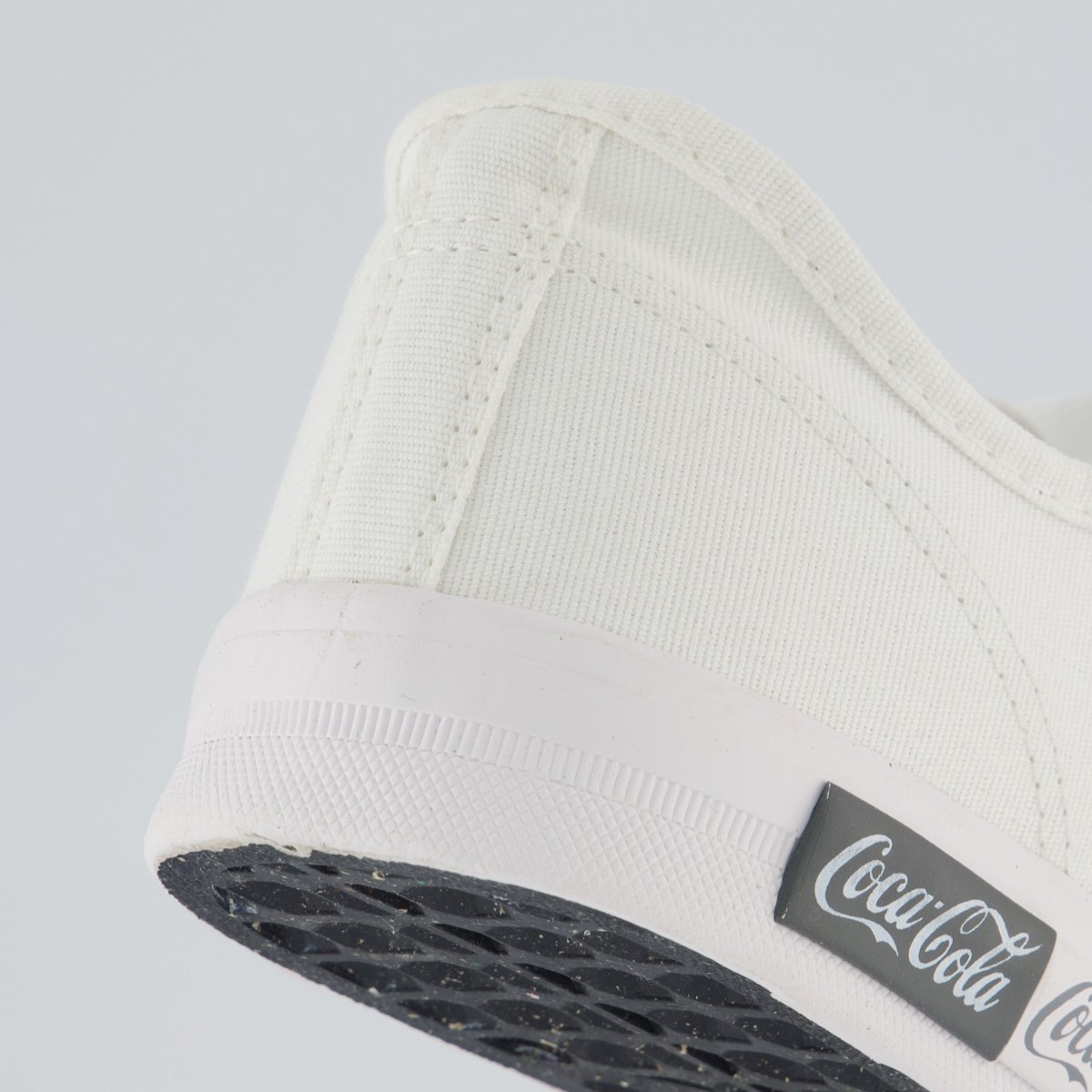 Tênis Coca Cola Blend Classic Branco e Grafite Branco 8