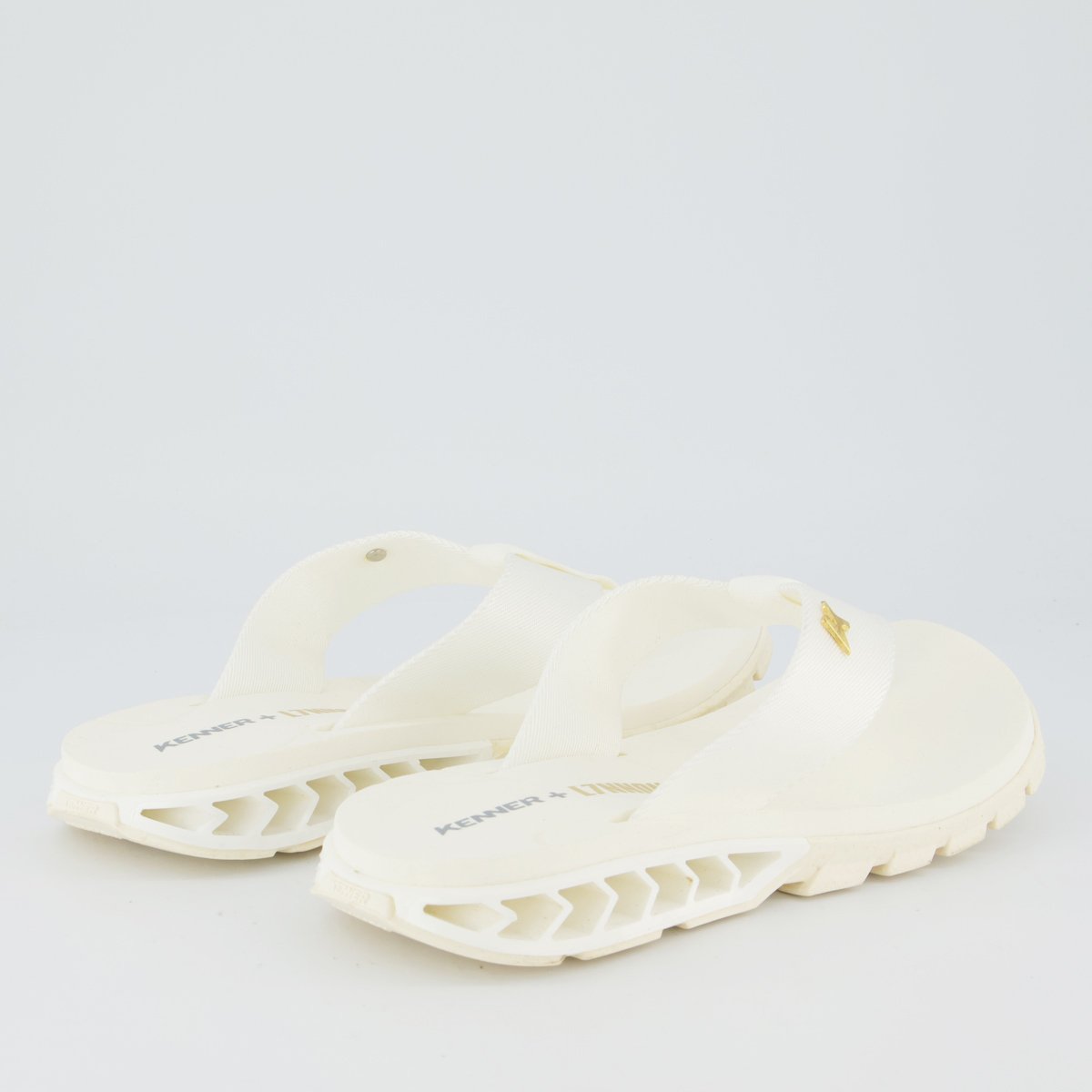 Chinelo Kenner Rakka L7nnon Branco Branco 4