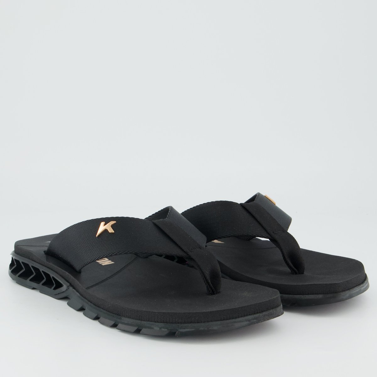 Chinelo Kenner Rakka L7nnon Preto Preto 3