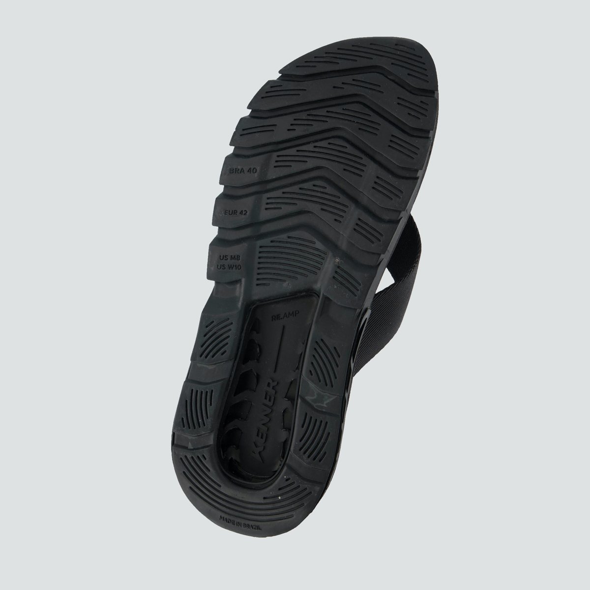 Chinelo Kenner Rakka L7nnon Preto Preto 5