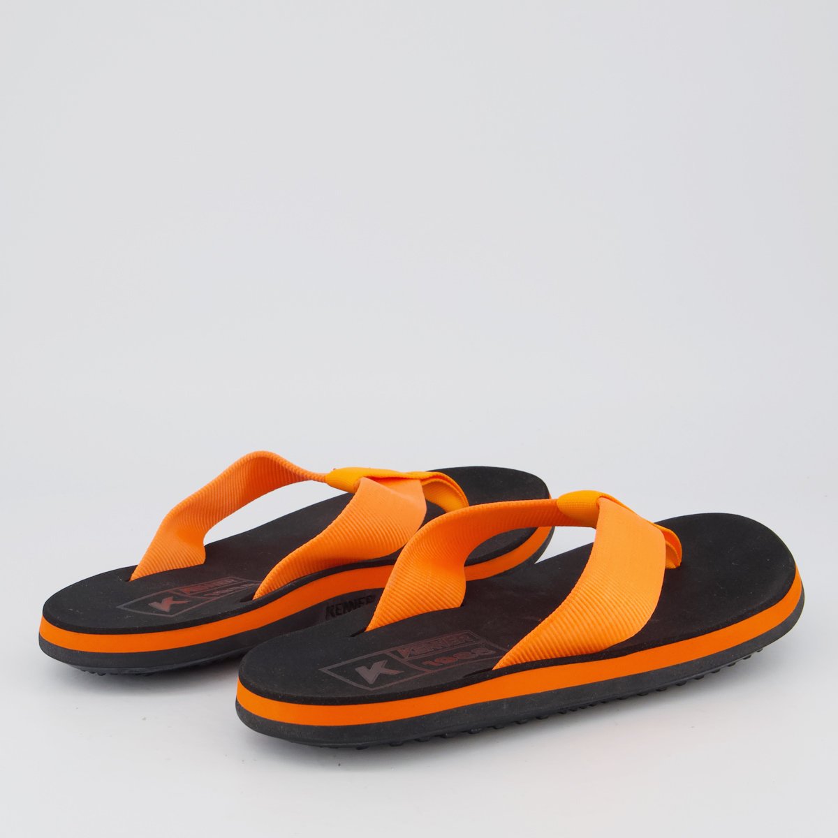 Chinelo Kenner Legend Pro Preto e Laranja Laranja 4