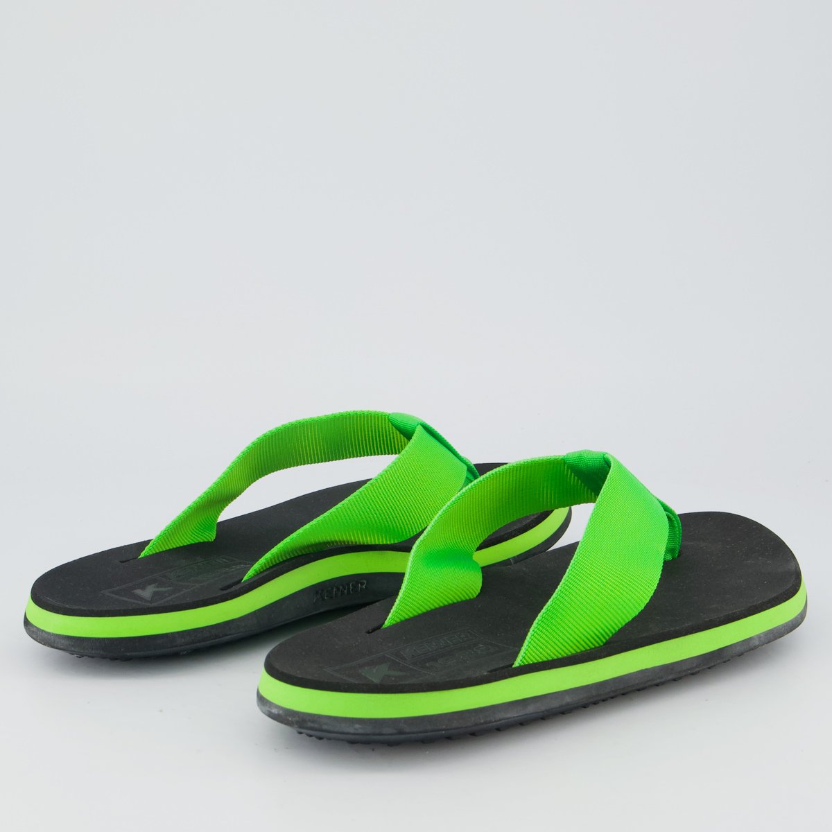 Chinelo Kenner Legend Pro Preto e Verde Verde 4